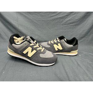 New Balance Boys 574 Athletic Sneakers GC574LGG Grey White Size 6.5 NEW WITH BOX